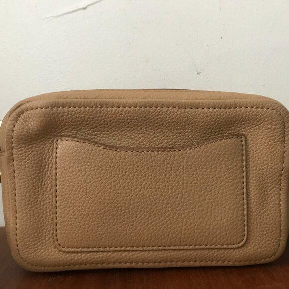 Marc Jacobs The Softshot 21 Crossbody Women's Beige Leather Shoulder Bag - Picture 5 of 14